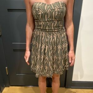 Greylin strapless dress